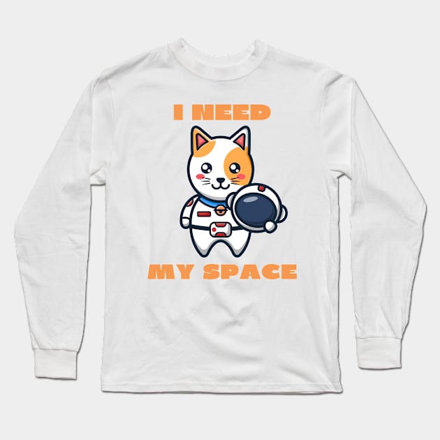 I need my space Long Sleeve T-Shirt by IOANNISSKEVAS